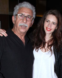 Kalki Koechlin and Naseeruddin Shah