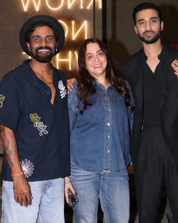 Remo D'Souza, Lizelle D'Souza and Raghav Juyal