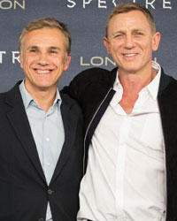 Christoph Waltz and Daniel Craig