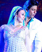 Shahrukh Khan and Preity Zinta