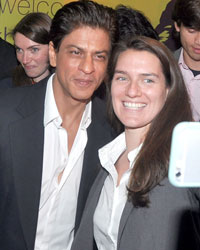 Shah Rukh Khan meets Stanford Students