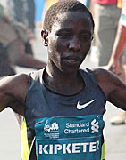 Kenya's Elite Athlete Female winner Valentine Kipkete