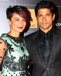 Adhuna Akhtar and Farhan Akhtar