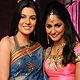 Pooja Gor and Hina Khan