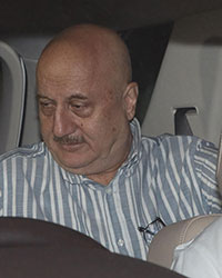 Anupam Kher and David Dhawan