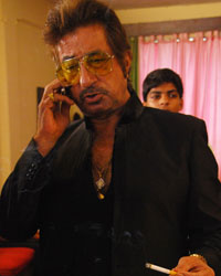 Shakti Kapoor on the sets of film 'Ishq ka Manjan'