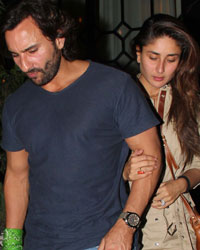 Saif Ali Khan and Kareena Kapoor Snapped at Nido