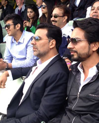 Once Upon A Time In Edgbaston... Akshay Kumar promotes Once Upon A Time In Mumbai Again at India-Pakistan Champions Trophy match at Edgbaston