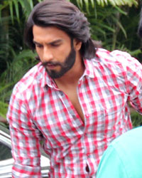 Ranveer Singh snapped promoting his film Lootera