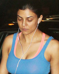 Sushmita Sen Snapped on Walk at Bandra