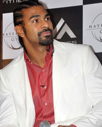 John Abraham and Haye promotes JA Hayemaker fitness franchise