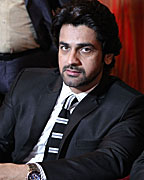 Arjan Bajwa at Sakshee Pradhan's Wedding