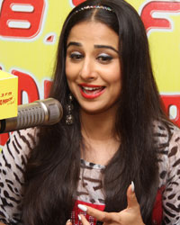 Vidya Balan and Emraan Hashmi at Radio Mirchi studio for Promotion of Ghanchakkar