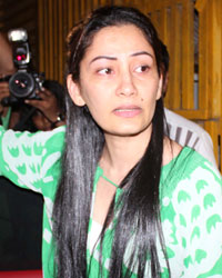 Manyata Dutt at the screening of film Policegiri