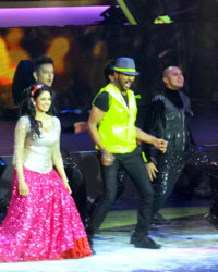 Sridevi With Prabhu Deva At 14th IIFA awards Macau