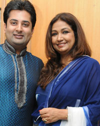 Sumeet Tappoo with Mitali Singh  at the unveiling of KHAZANA Music Festival 2013