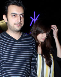 Dia Mirza with Sahil Sangha