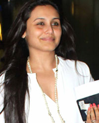 Rani Mukherjee snapped at airport