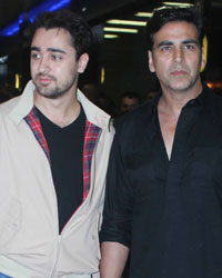 Imran Khan and Akshay Kumar return from Dubai