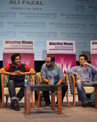 Fukrey team interactive session with Whistling Woods students