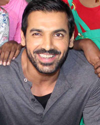 John Abraham snapped promoting Madras Cafe