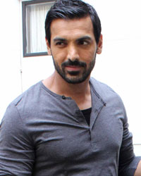 John Abraham snapped promoting Madras Cafe