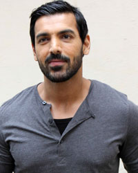 John Abraham snapped promoting Madras Cafe