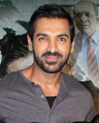 John Abraham snapped promoting Madras Cafe