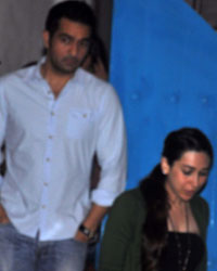 Karishma Kapoor and Amrita Arora snapped at Olive