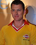 Brett Lee at Pedigree Press Conference