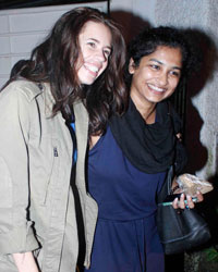 Kalki Koechlin and Gauri Shinde at Special Screening of The Lunchbox