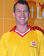 Brett Lee at Pedigree Press Conference