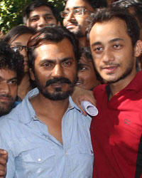 Nawazuddin Siddiqui interacts with students of Zee Institute of Media Arts