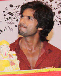 Shahid Kapoor attend launch of the Times Green Ganesha