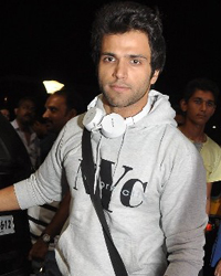 Ritvik Dhanjani at Mumbai International Airport for SAIFTA