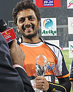 Ritesh Deshmukh at the CCL Match in Pune