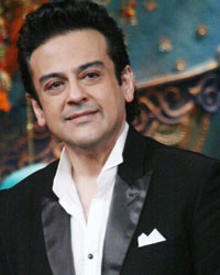 Adnan Sami during the promotion of his album 'Press Play' on Sony's 'Comedy Circus Ke Mahabali'