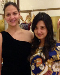 Esha Deol at fittings at Amy Billimoria for a customized gown