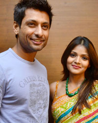 Indraneil Sengupta and Arunima Ghosh during the launch of Bappaditya Bandopadhyay's album 'Nayika Sangbad'