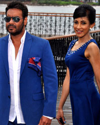 Miss Srilanka Chandi Perera shot a big ad with Ajay Devgan