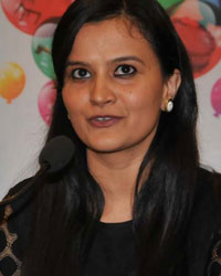 Author Meghna Pant at the launch of her book 'HAPPY BIRTHDAY! AND OTHER STORIES'