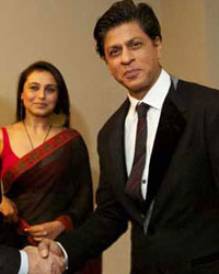 Rt Hon John Key Greeting Shahrukh Khan and Rani Mukherji