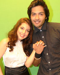 Anisa and  Ali Fazal at the photoshoot of Vibhu Agarwal's Baat Bann Gayi