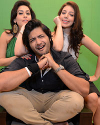 Ali Fazal, Amrita Raichand and Anisa at the photoshoot of Vibhu Agarwal's Baat Bann Gayi