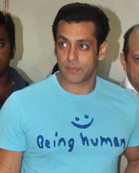 Salman Khan at 2nd anniversary of cochlear implants facility at Holy family hospital