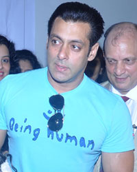 Salman Khan at 2nd anniversary of cochlear implants facility at Holy family hospital