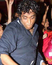 Anurag Basu at the Ashtami celebrations of The North Bengal Sarbajanin Durga Puja