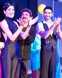 Sandip Soparrkar and Jesse Randhawa set fire on the ramp at Seagram's Blender pride fashion tour in Chandigarh