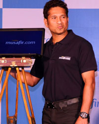 Sachin Tendulkar launches musafir.com