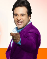 Krishna Abhishek at the 'Nadaniyaan' TV promotion